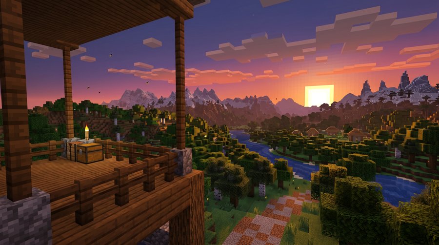 19-Watching-Minecraft-Sunsets