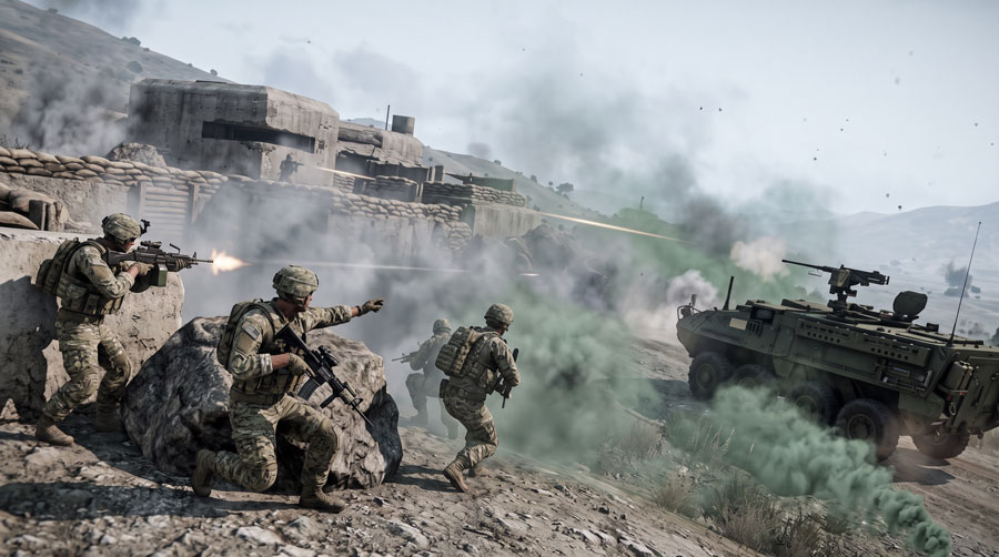 Team-based objective gameplay in Battlefield REDSEC.
